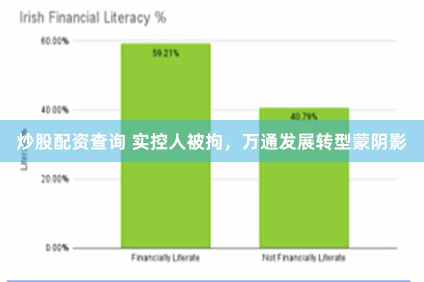 炒股配资查询 实控人被拘，万通发展转型蒙阴影